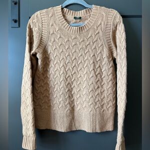 J. Crew Cable Knit Sweater